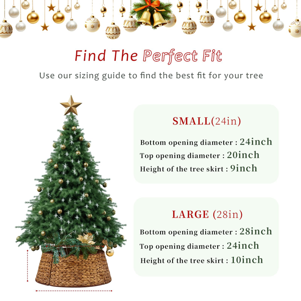 手工编织圣诞树裙-2