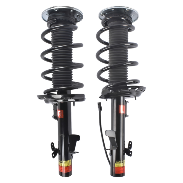 减震器 2PCS Front Left & Right Shock Absorber Strut Assys w/Electric Replacement for Land Rover Range Rover Evoque 2012-2018-2