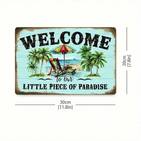 CIFbuy8x12 英寸 ( 20.3x30.5cm )铝合金标牌适用于家居（TikTok、temu下自提）-3