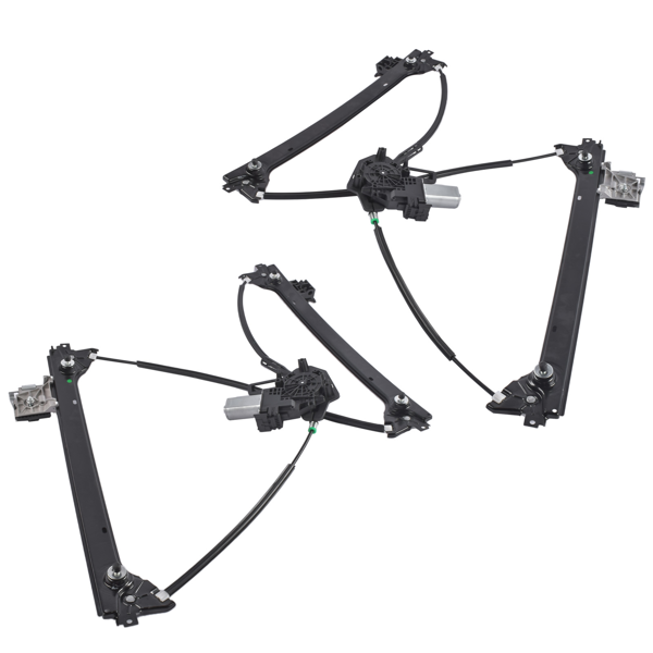 玻璃升降器 Front Left Right Window Regulator with Motor Fit for 2016-2024 Tesla Model X Sport Utility 2Pcs-5