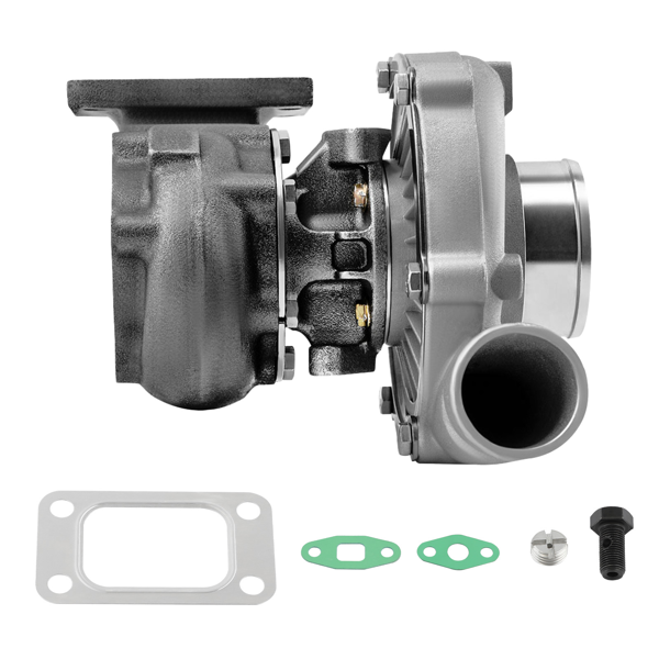 涡轮增压器 Billet Turbo Universal for 1.5L-2.5L 400+HP Upgrade .57 Turbine A/R T04E T3/T4-1