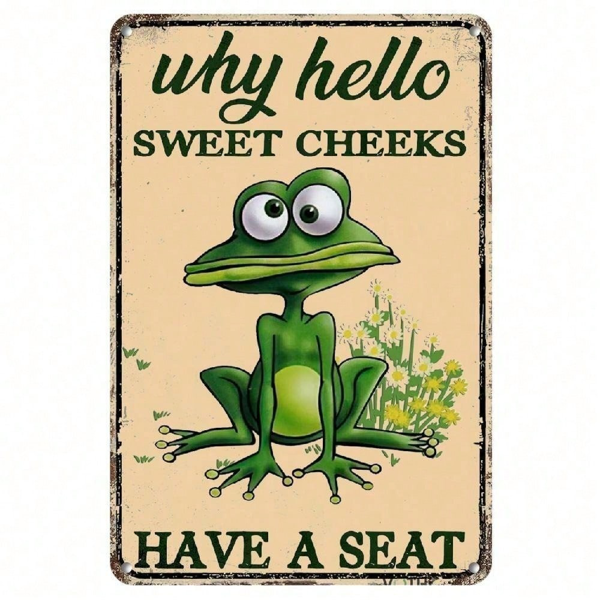 CIFbuy8x12 英寸 ( 20.3x30.5cm )复古风乡村风铝合金标牌适用于家居（TikTok、temu下自提）-1