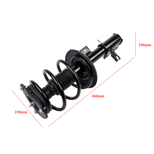 减震器 2x Front Left Right Shock Struts Assys 172604 172605 Fits for Nissan Maxima 2009-2014 3.5L V6-2