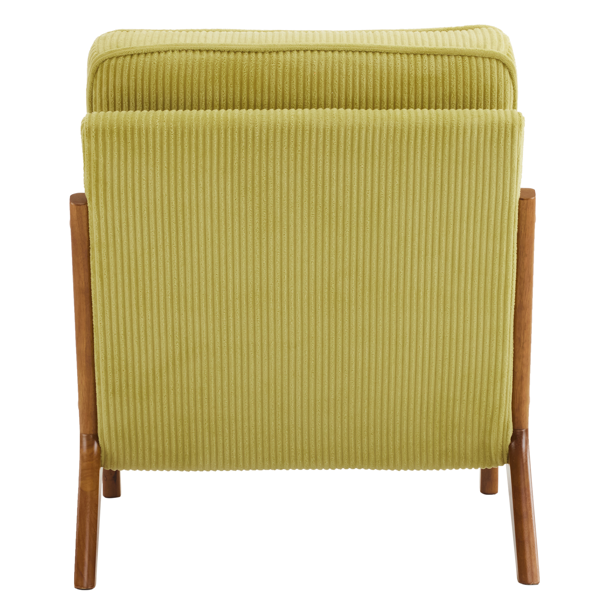 1pcs款 矮扶手椅 65*80*78cm 条绒 橄榄绿 室内休闲椅-18