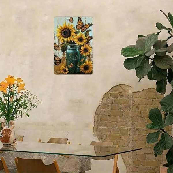 CIFbuy8x12 英寸 ( 20.3x30.5cm )复古风乡村风铝合金标牌适用于家居（TikTok、temu下自提）-5