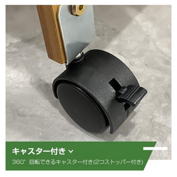 推车置物架 新中式边柜 B4-008【加固】三层简约款50cm-6