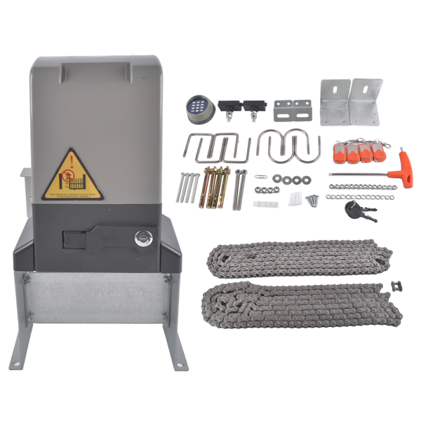 开门机 Automatic Motor Remote Kit Gate Operator for Sliding Gate with Wireless Keyboard-1