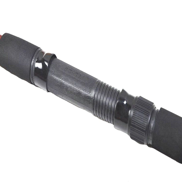 小型便携式伸缩海钓竿，玻璃纤维材质，2.4米-5