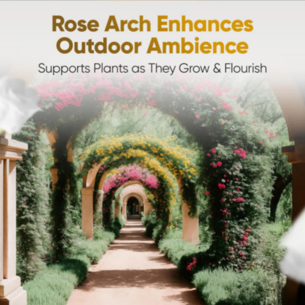 2.4M花园攀爬植物拱门-7