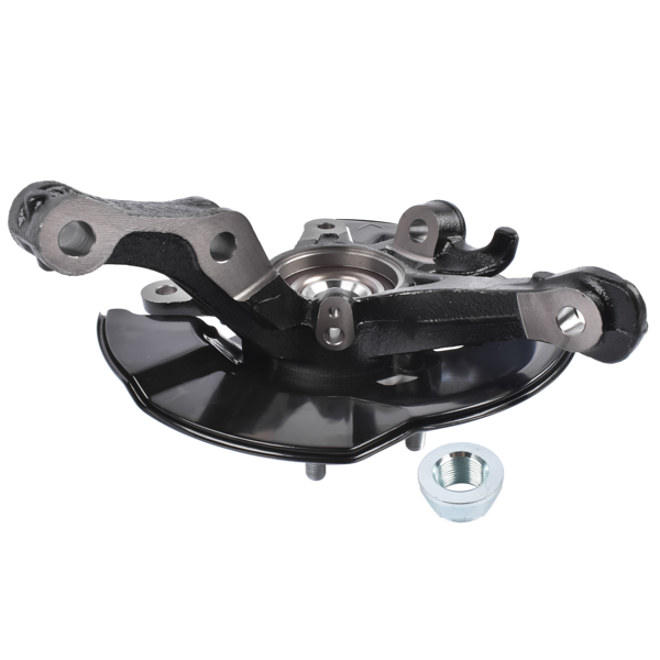 转向节总成 Front Left Driver Side Steering Knuckle & Hub Bearing Assy Replacement for Honda Civic 2012 1.5L /1.8L-2