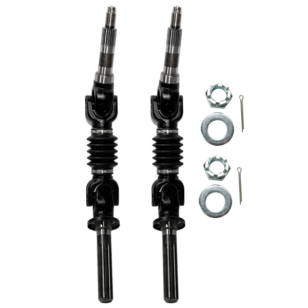 驱动轴 Pair Rear Axle Left Right Fits for Kubota RTV900 RTV1100 RTV1140 4x4 Models All Years K7711-12330 K7711-12334-1
