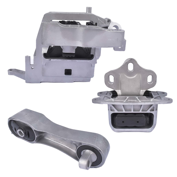 发动机支架 3PCS Front Lower Right Engine Mount Set Fit for BMW X1 X2 Mini Cooper Clubman Countryman F54 F55 F56 F60 22116885788-3