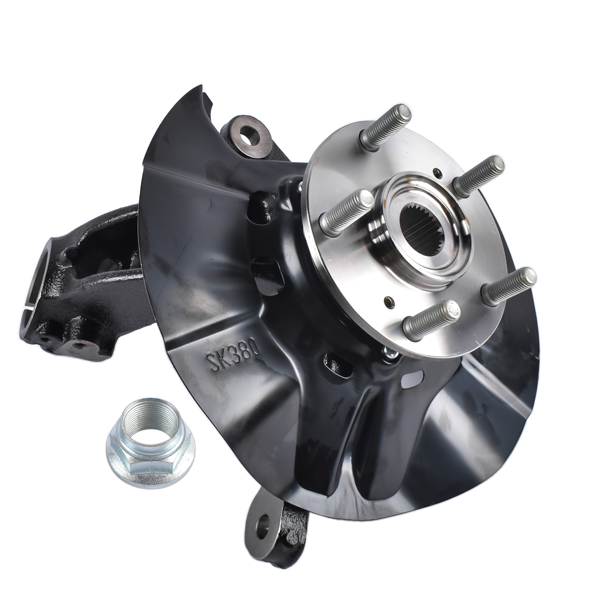 转向节总成 Front Right Passenger Side Steering Knuckle Assembly Replacement for Honda Civic 2017-2021-6