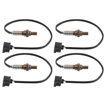 一套4个氧传感器，适用于Jeep Wrangler 3.6L 3.8L 4.0L车型，零件号：234-4029 234-4030