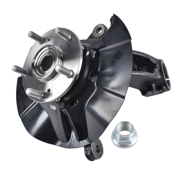 转向节总成 Front Driver Steering Knuckle Assembly Replacement for Honda Civic 5 Door EX LX 2017-2021-7