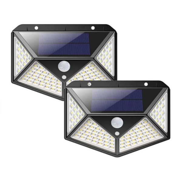 太阳能壁灯 100LED （2个装）-1