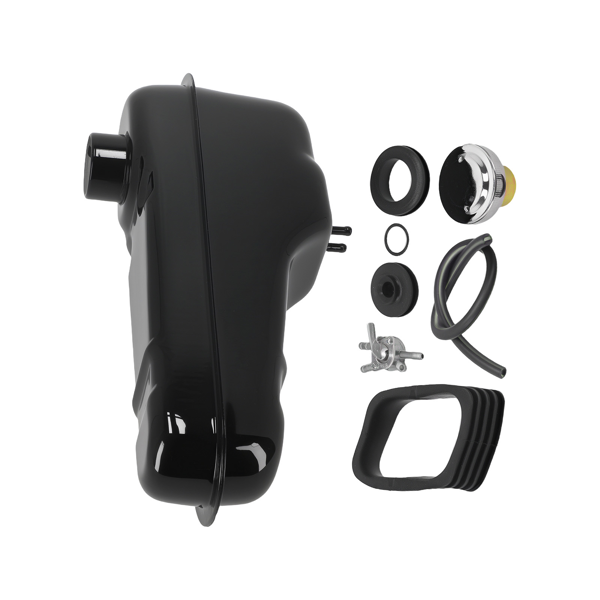 2升燃油箱带油箱盖，适用于本田 ST90 Trailsport 1973-1975 和 CT70 Trail 1977-1982 车型。-2