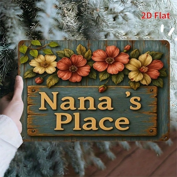 CIFbuy8x12 英寸 ( 20.3x30.5cm )乡村风铝合金标牌Farmhouse适用于家居（TikTok、temu下自提）-1