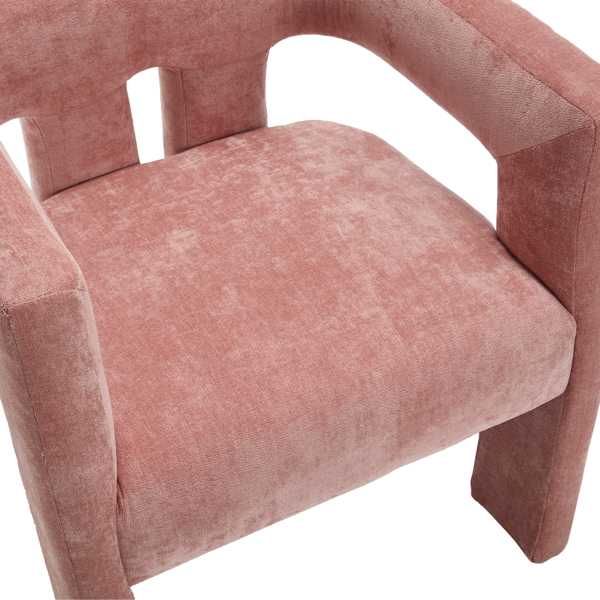 团结就是胜利 现代设计布艺软垫休闲椅/餐椅/桶形边椅 厨房扶手椅 客厅两件套-12