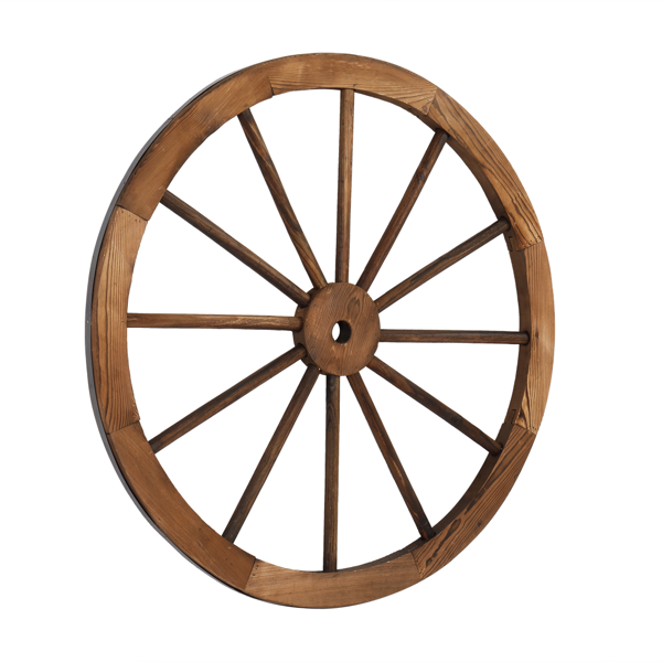 【同款编码：06108221】2pcs-30"装饰木轮-5