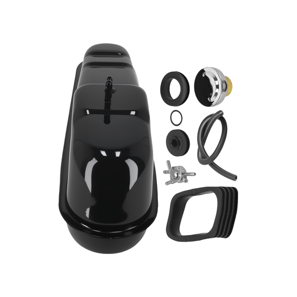 2升燃油箱带油箱盖，适用于本田 ST90 Trailsport 1973-1975 和 CT70 Trail 1977-1982 车型。-1