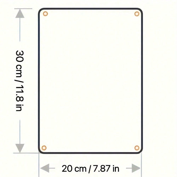CIFbuy8x12 英寸 ( 20.3x30.5cm )复古风怀旧风铝合金标牌适用于家居、酒吧、咖啡馆（TikTok、temu下自提）-3