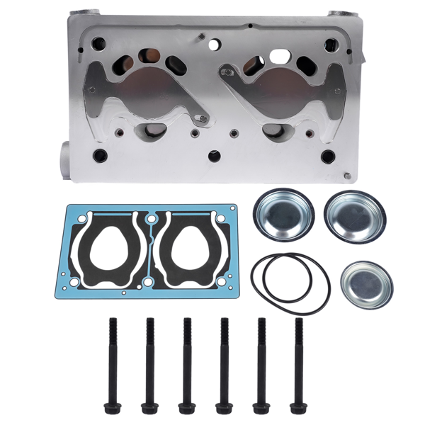 空气压缩机缸盖 Air Brake Compressor Cylinder Head Replacement for Paccar CF75 New Model MX13 MX11 Replace #1696200 1805490 1732080-3
