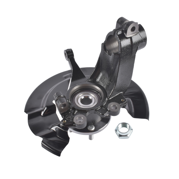 转向节总成 CV6Z3K186B Front Driver Steering Knuckle & Hub Bearing Replacement for Ford Escape 2013-2019-3