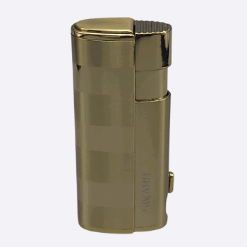 SIKARO®飓风* 三直冲专用高档雪茄打火机带雪茄打孔器钛金雪茄香烟厨房户外可重复充气可调节火焰高度便携式