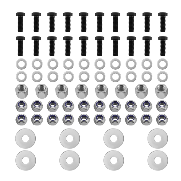 后部 8 英寸下移翻转套件（钢制）适用于 1988-2000 年款雪佛兰 Silverado 和 GMC Sierra C3500-5