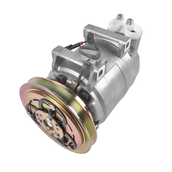 汽车空调压缩机 AC Compressor & A/C Clutch Fit for Isuzu NPR NQR NRR GMC W-Series 2005-2016 12 Volt CW/ CCW 1/ Groove 1/2" Wide V-belt 8980371471 8-98037-147-1-4