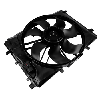 散热器风扇 Radiator Fan Fits for Mercedes CLA250 2.0L 2014-2019 GLA250 2015-2020 SLK250 1.8L 2012-2015 MB3115146 2465000064