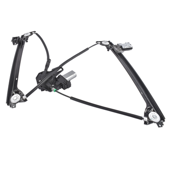 玻璃升降器 Front Right Window Regulator with Motor Fit for Tesla Model X Sport Utility 2016-2024 Black