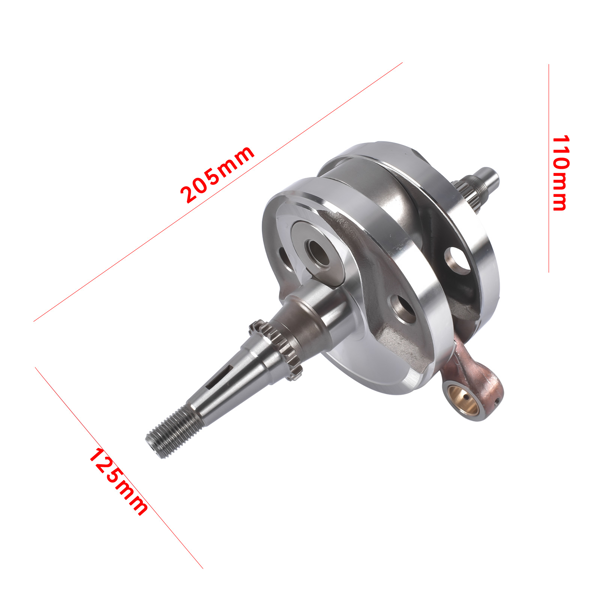 曲轴 Complete Crankshaft Crank Connecting Rod Fit for Yamaha YZ250F YZ 250F 2003-2013 5XC-11400-22-00-7