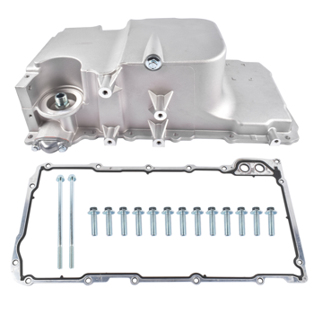 油底壳 Engine Oil Pan with Gasket Fits for Chevy Camaro 2010-2015 Caprice SS Pontiac G8 2008-2009 6.0 6.2L 12640748 12622559