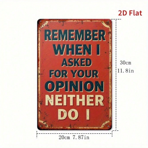 CIFbuy8x12 英寸 ( 20.3x30.5cm )复古风怀旧风铝合金标牌适用于家居、酒吧、咖啡馆（TikTok、temu下自提）-5