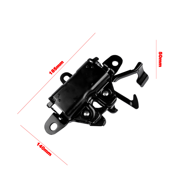 发动机盖锁扣 Hood Latch Fits for Pontiac Vibe 2003-2008 1.8L l4 Wagon 4-Door 88972905 14584423 Black-2