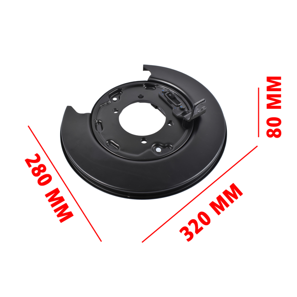 挡泥板总成 Rear Parking Brake LH RH SET Fit for Hyundai Santa Fe 2010-2012 Kia Sorento 2011-2013 2.4L/3.5L 582502P100 582702P100 58250-2P100 58270-2P100-3