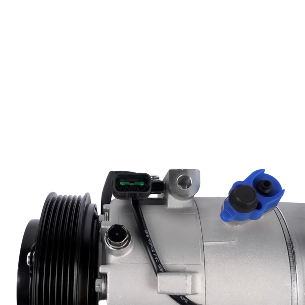 汽车空调压缩机 A/C Compressor with 6-Groove 12V 115mm VS14E for Kia Forte 2019-2021 Forte5 2020-2022 L4 2.0L VIN: D with Clutch 97701-M7000 CO11598C 97701M7000-10