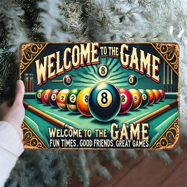 CIFbuy8x12 英寸 ( 20.3x30.5cm )复古风怀旧风铝合金标牌（TikTok、temu下自提）-5