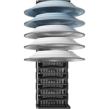 厨房碗碟架 铝制 北欧碟架-40CM