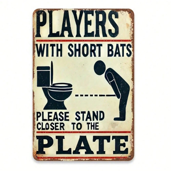 CIFbuy8x12 英寸 ( 20.3x30.5cm )复古风怀旧风铝合金标牌（TikTok、temu下自提）