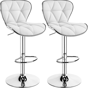 椅子 吧台椅 SF-9003 2个装 白色 131290