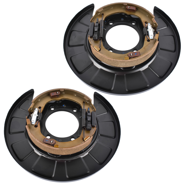 挡泥板总成 2X Parking Brake Assy Rear Left & Right Fit for Hyundai Santa Fe 2006-2009 2.7L 3.3L 582502B000, 582702B000-9