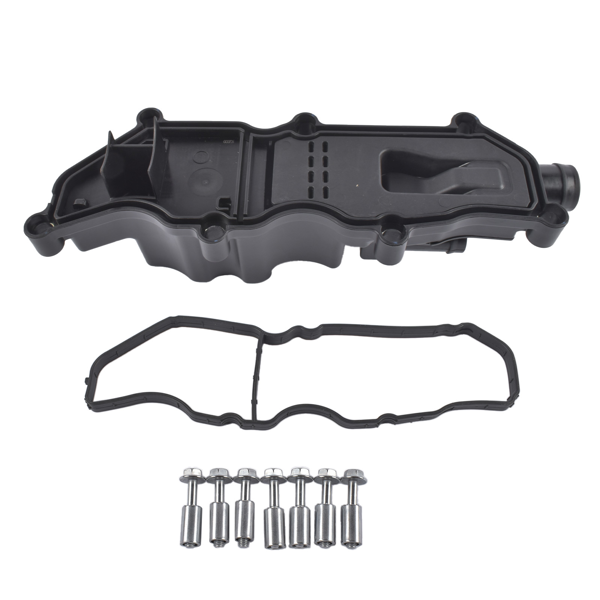 气门室盖 New Engine Valve Cover w/ Gasket & Bolt Replacement for Land Rover Defender 90 / 110, Discovery, Range Rover Velar / Sport-2
