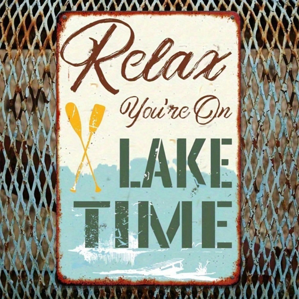 CIFbuy8x12 英寸 ( 20.3x30.5cm )复古风乡村风铝合金标牌（TikTok、temu下自提）-3