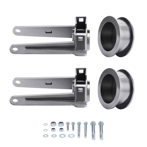 3.5英寸前悬架和3英寸后悬架升高套件适用于2005-2010款吉普大切诺基WK 2WD/4WD车型-2