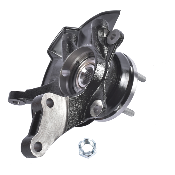 转向节总成 Front Right Steering Knuckle Assembly Fit for Hyundai Tucson Kia Sportage 2005-2009 698-056 517162E000-4