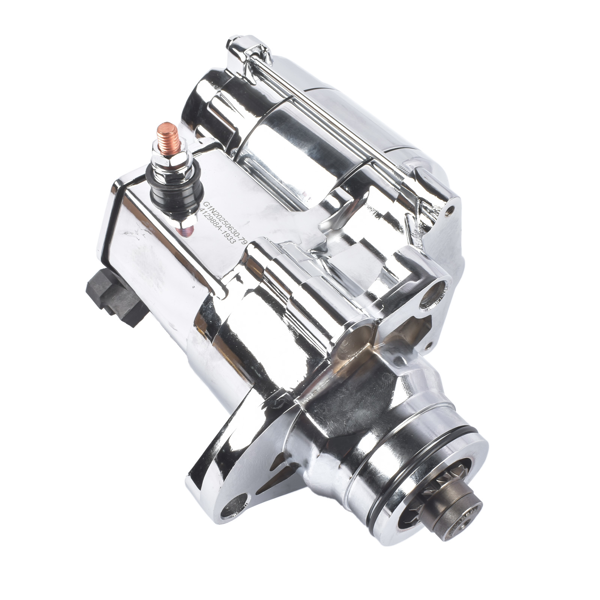 起动机 Starter Chrome Fit for Harley-Davidson Road King Street Glide Ultra Limited 31618-06 31619-06-6