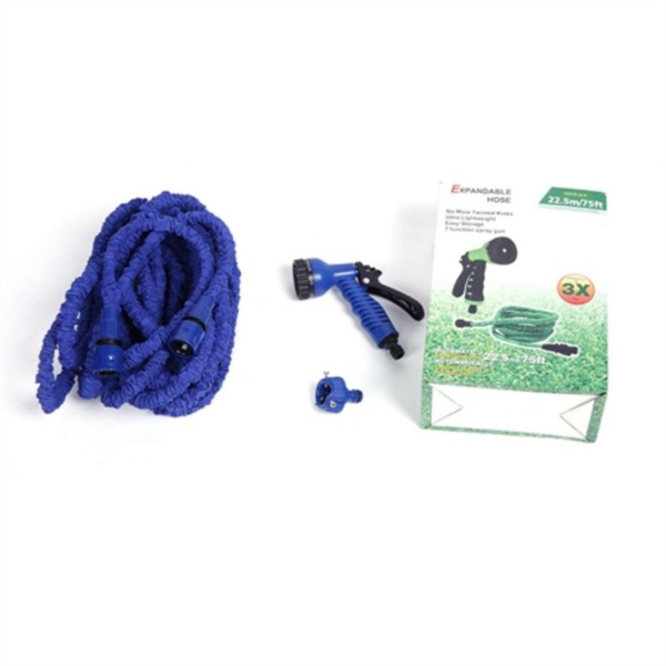水管 75FT 蓝色 (日本三钉接头) 伸缩软管-1
